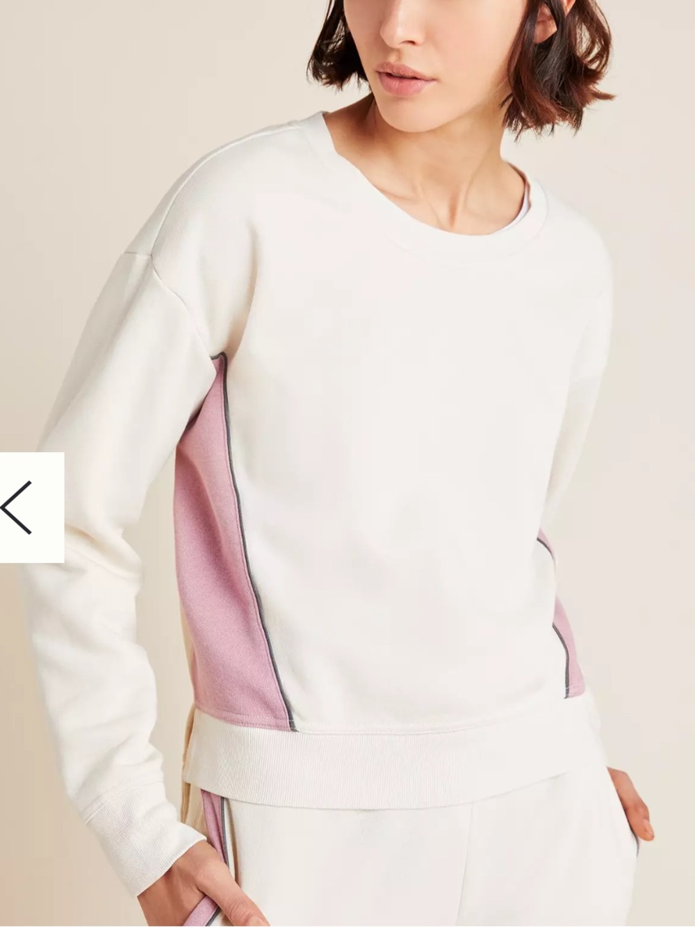 Anthropologie Saturday Sunday Womens Colorblock Sweatshirt Small